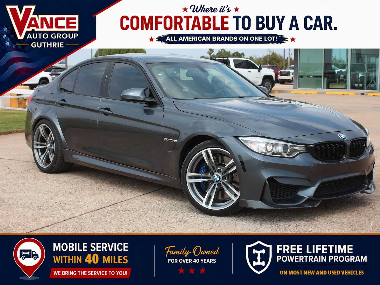 Used 2015 BMW M3 RWD image 1