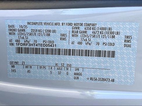 New 2026 Ford F350 XL w/ XL Chrome Package image 9