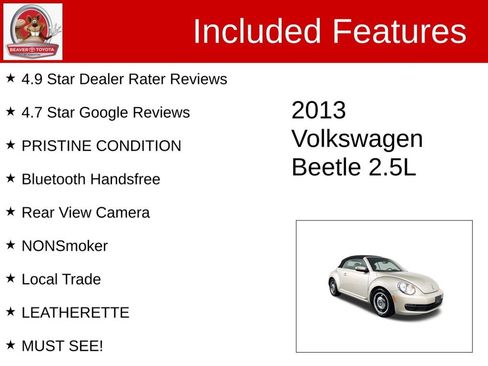 Used 2013 Volkswagen Beetle 2.5 image 4