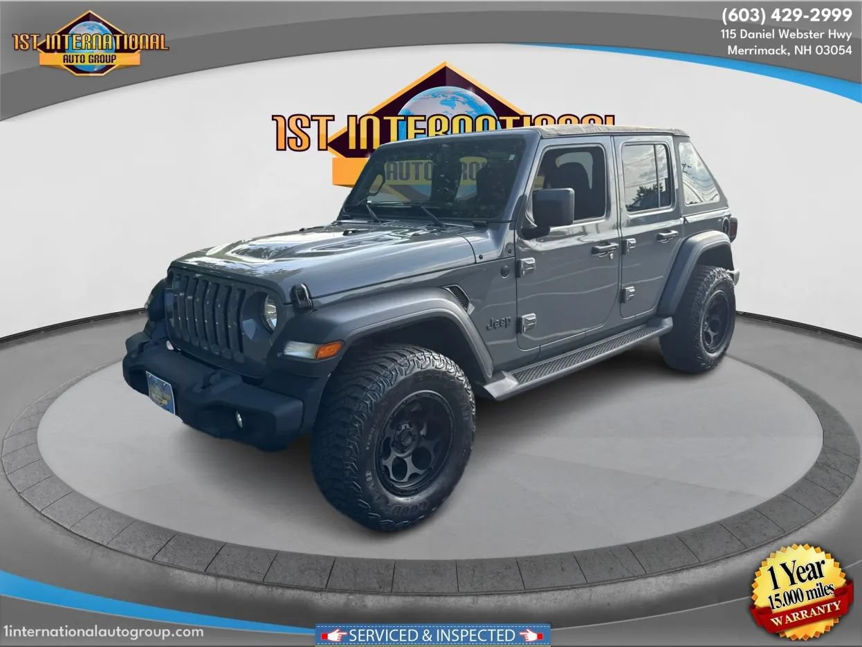 Used 2019 Jeep Wrangler Unlimited Sport AWD/4WD image 1