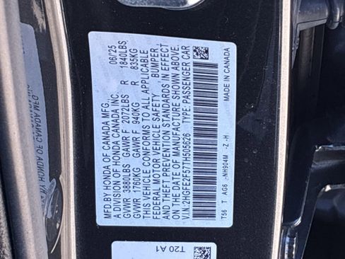 Certified 2026 Honda Civic LX image 36