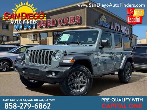 Used 2024 Jeep Wrangler Unlimited Sport AWD/4WD image 1