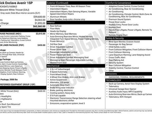 New 2026 Buick Enclave Avenir w/ Super Cruise Package image 3