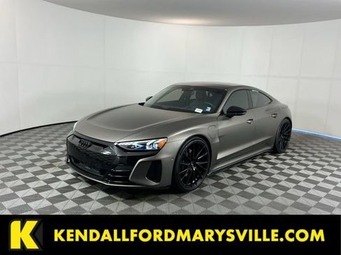 Used 2022 Audi e-tron GT Prestige AWD/4WD image 1