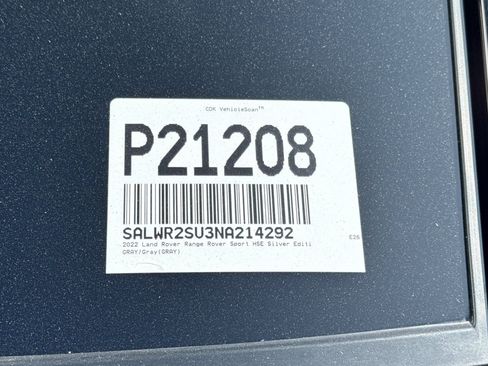 Used 2022 Land Rover Range Rover Sport HSE Silver Edition AWD/4WD image 35