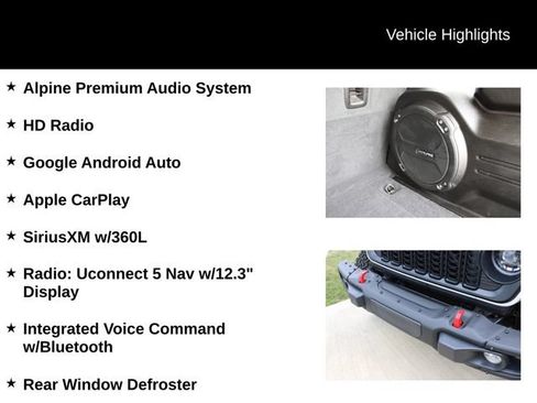 Used 2025 Jeep Wrangler Unlimited Rubicon AWD/4WD image 8