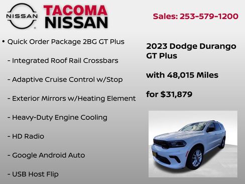 Used 2023 Dodge Durango GT image 10