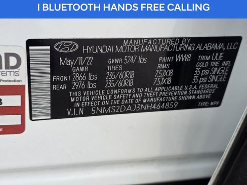 Certified 2022 Hyundai Santa Fe SEL image 31