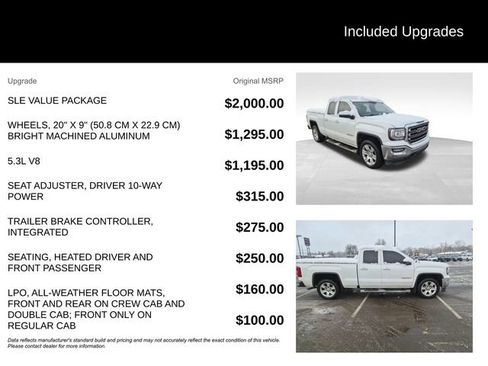 Used 2017 GMC Sierra 1500 SLE w/ SLE Value Package image 7