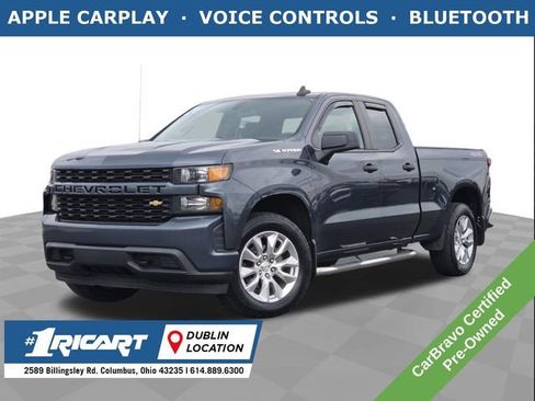 Used 2021 Chevrolet Silverado 1500 Custom AWD/4WD image 1
