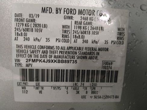 Used 2019 Ford Edge SEL w/ Equipment Group 201A image 33