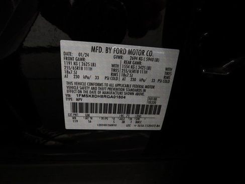 Used 2024 Ford Explorer XLT w/ Equipment Group 202A image 55