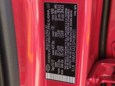 Certified 2023 Hyundai Tucson Limited w/ Cargo Package image 33