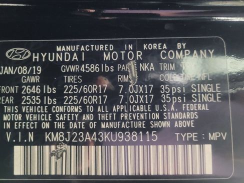 Used 2019 Hyundai Tucson SE image 33