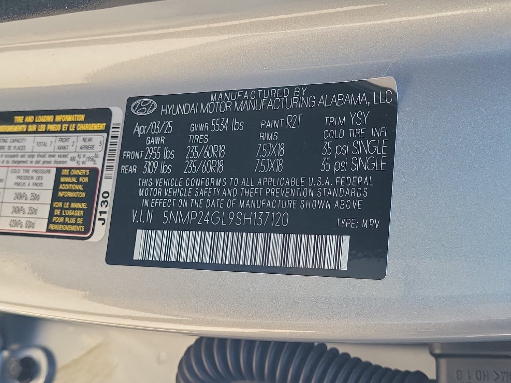 Certified 2025 Hyundai Santa Fe SEL FWD image 25