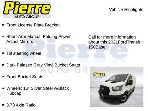 Used 2021 Ford Transit 150 Low Roof RWD image 14
