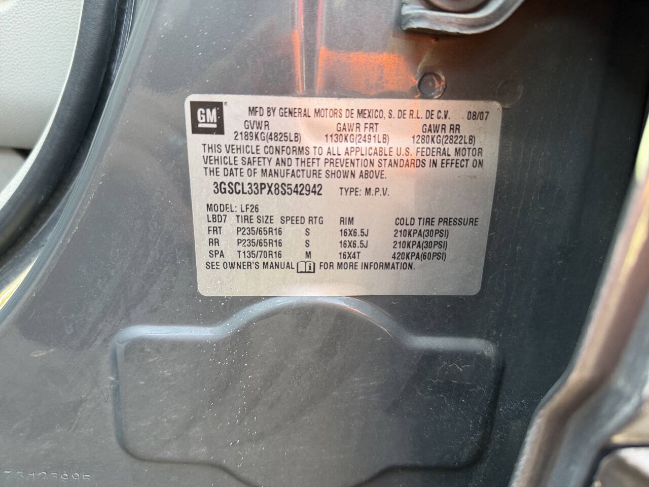 Used 2008 Saturn Vue XE w/ Preferred Package FWD image 40