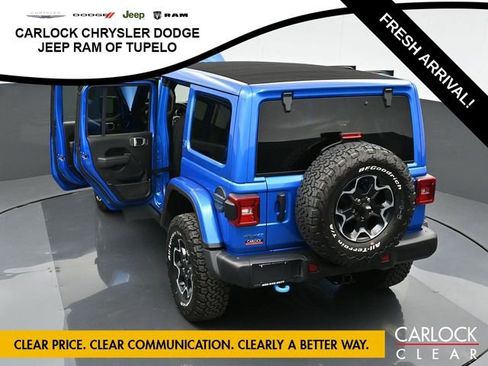 Used 2023 Jeep Wrangler Unlimited Rubicon 4xe w/ Steel Bumper Group image 49