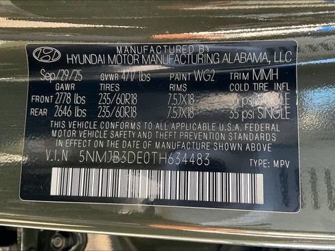 Certified 2026 Hyundai Tucson SEL FWD image 34