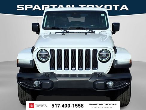 Used 2020 Jeep Wrangler Unlimited Sahara AWD/4WD image 3