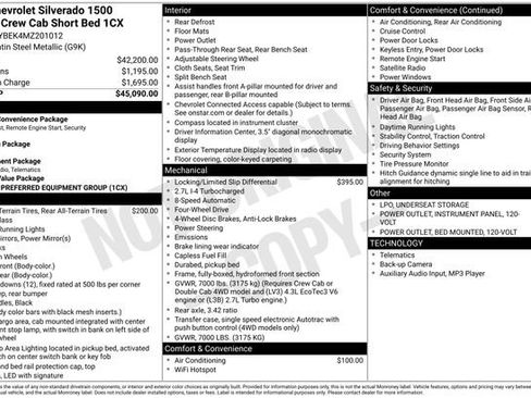 Used 2021 Chevrolet Silverado 1500 Custom image 39