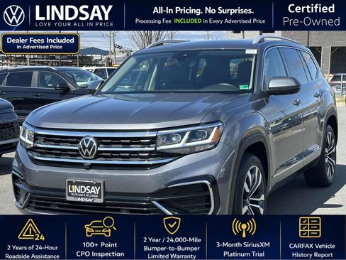 Used 2021 Volkswagen Atlas SEL Premium AWD/4WD image 4