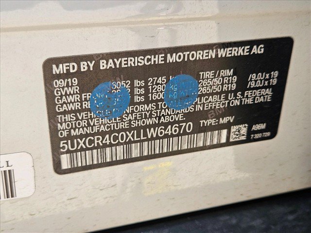 Used 2020 BMW X5 sDrive40i w/ Convenience Package RWD image 26