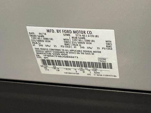 Used 2018 Ford Explorer Limited image 36