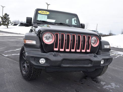 Used 2021 Jeep Wrangler Unlimited Sport image 2