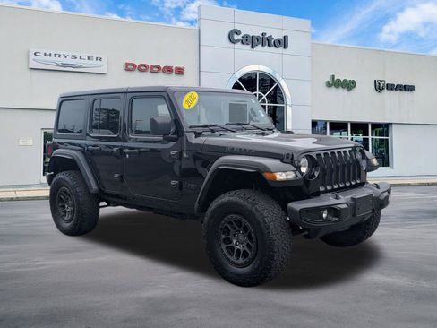 Used 2022 Jeep Wrangler Unlimited Sport w/ Xtreme Recon 35" Tire Package AWD/4WD image 1