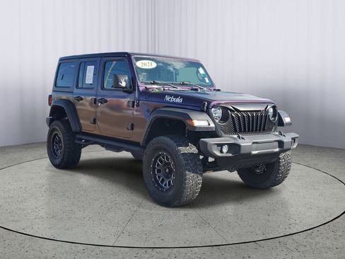 Used 2021 Jeep Wrangler Unlimited Sport image 2