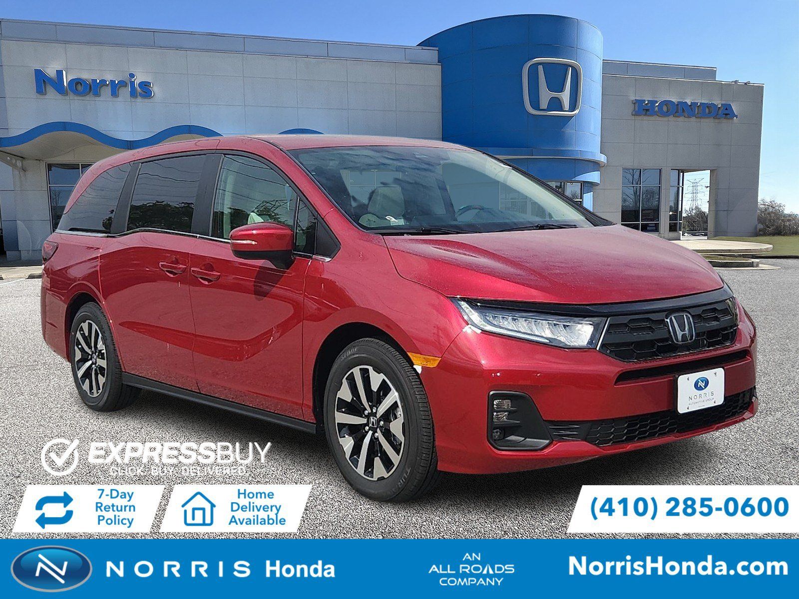 New 2027 Honda Odyssey EX-L image 1
