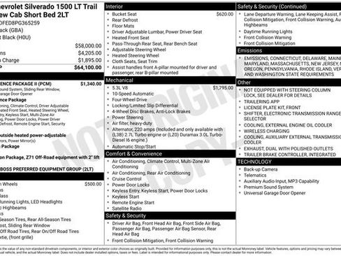 Used 2023 Chevrolet Silverado 1500 LT Trail Boss w/ Convenience Package II image 20