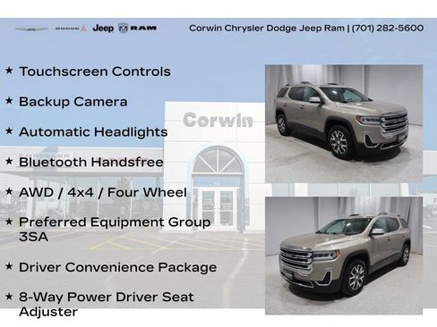 Used 2023 GMC Acadia SLE w/ Driver Convenience Package AWD/4WD image 8