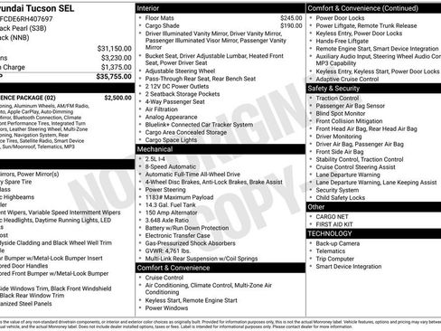 Used 2024 Hyundai Tucson SEL w/ Convenience Package AWD/4WD image 5
