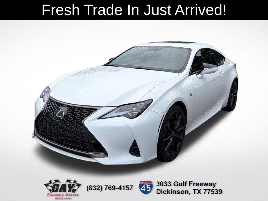 Used 2021 Lexus RC 350 F Sport RWD image 3