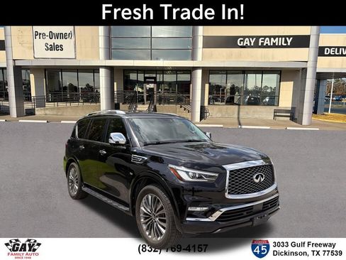 Used 2019 INFINITI QX80 Luxe w/ 22" Wheel Package AWD/4WD image 1