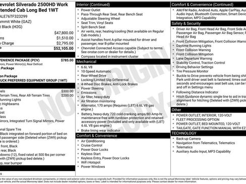 New 2026 Chevrolet Silverado 2500 W/T w/ WT Convenience Package RWD image 2