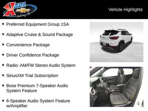 New 2026 Chevrolet TrailBlazer ACTIV w/ Convenience Package image 3