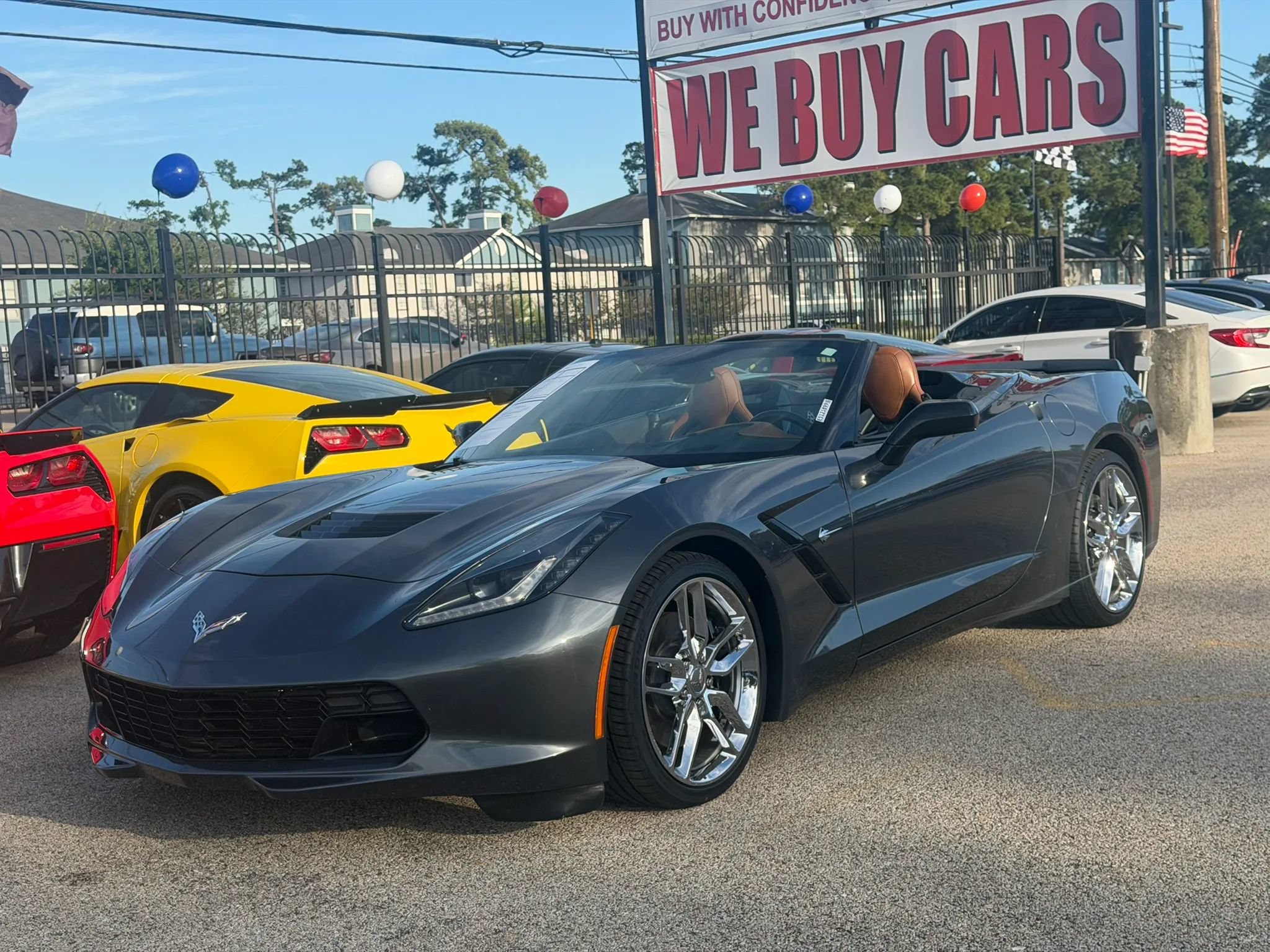 Used 2014 Chevrolet Corvette Stingray Convertible w/ 3LT Preferred Equipment Group RWD image 4
