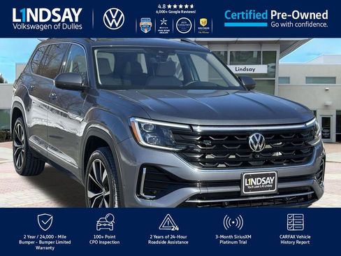 Certified 2025 Volkswagen Atlas SEL Premium R-Line image 1