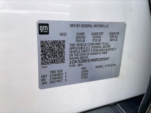Used 2022 GMC Yukon SLT w/ SLT Premium Package AWD/4WD image 33