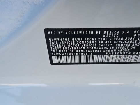 Certified 2024 Volkswagen Jetta S image 8