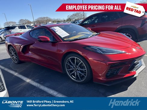 Certified 2025 Chevrolet Corvette Stingray Premium Cpe w/ Z51 Performance Package image 1