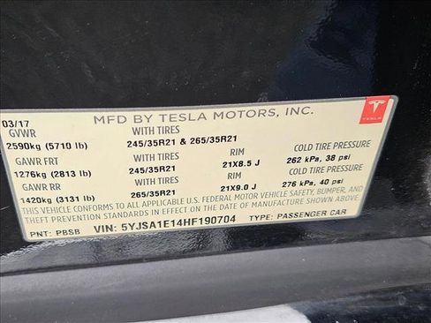 Used 2017 Tesla Model S 75 image 21