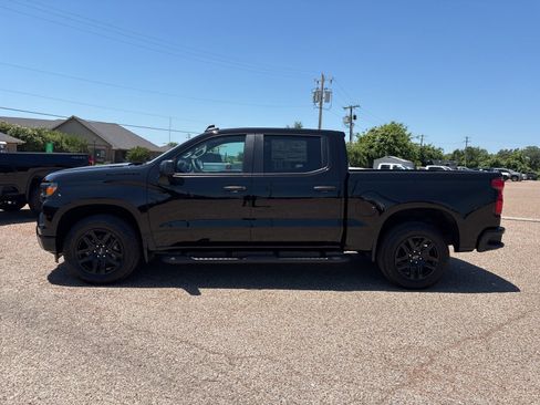 New 2026 Chevrolet Silverado 1500 Custom w/ Turbomax Blackout Package RWD image 2