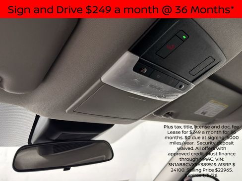 New 2025 Nissan Sentra SV w/ All-Weather Package image 11