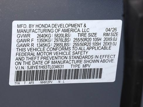 Used 2026 Acura MDX A-Spec w/ Advance Package AWD/4WD image 43