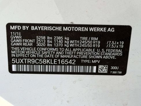 Used 2019 BMW X3 xDrive30i w/ Driving Assistance Package image 23