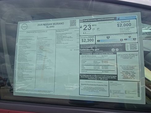 New 2025 Nissan Murano SL w/ Cargo Package image 44